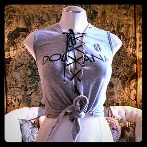 DOLCE & GABBANA crop top